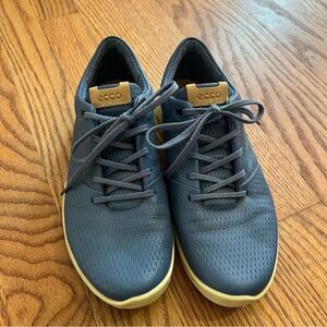 ECCO S-lite retro blue Spikeless athletic golf shoes